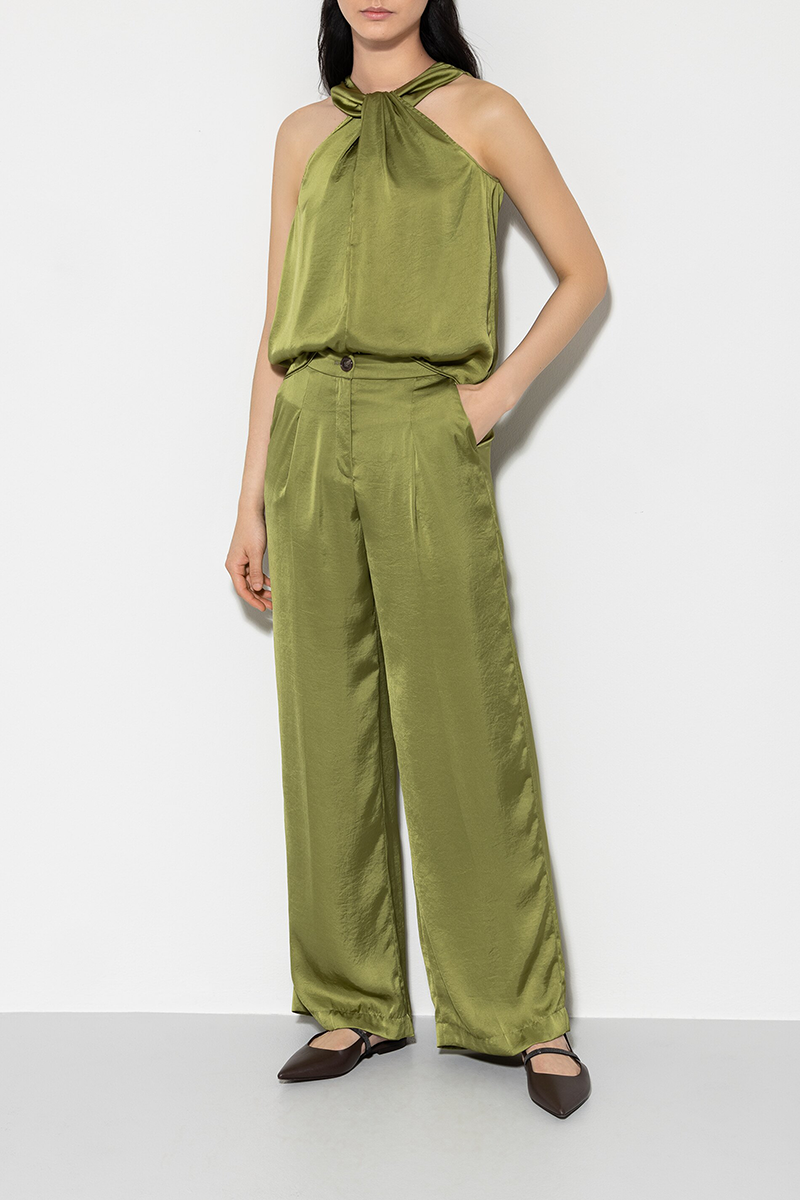 LUISA CERANO Wideleg-Pants mit Bundfalten von LUISA CERANO Vierteljährliche Förderung