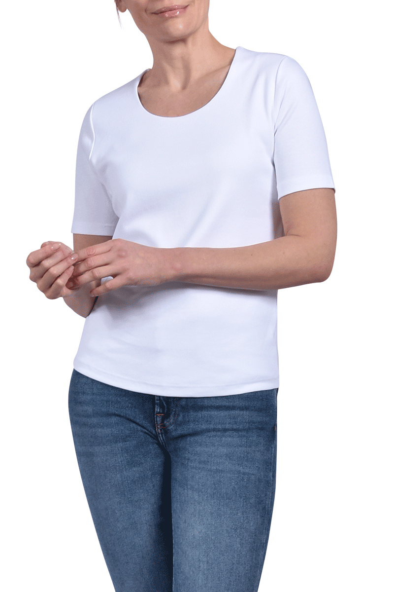 EFIXELLE Rundhalsshirt mit kurzem Arm von EFIXELLE Bis zu 55% Rabatt