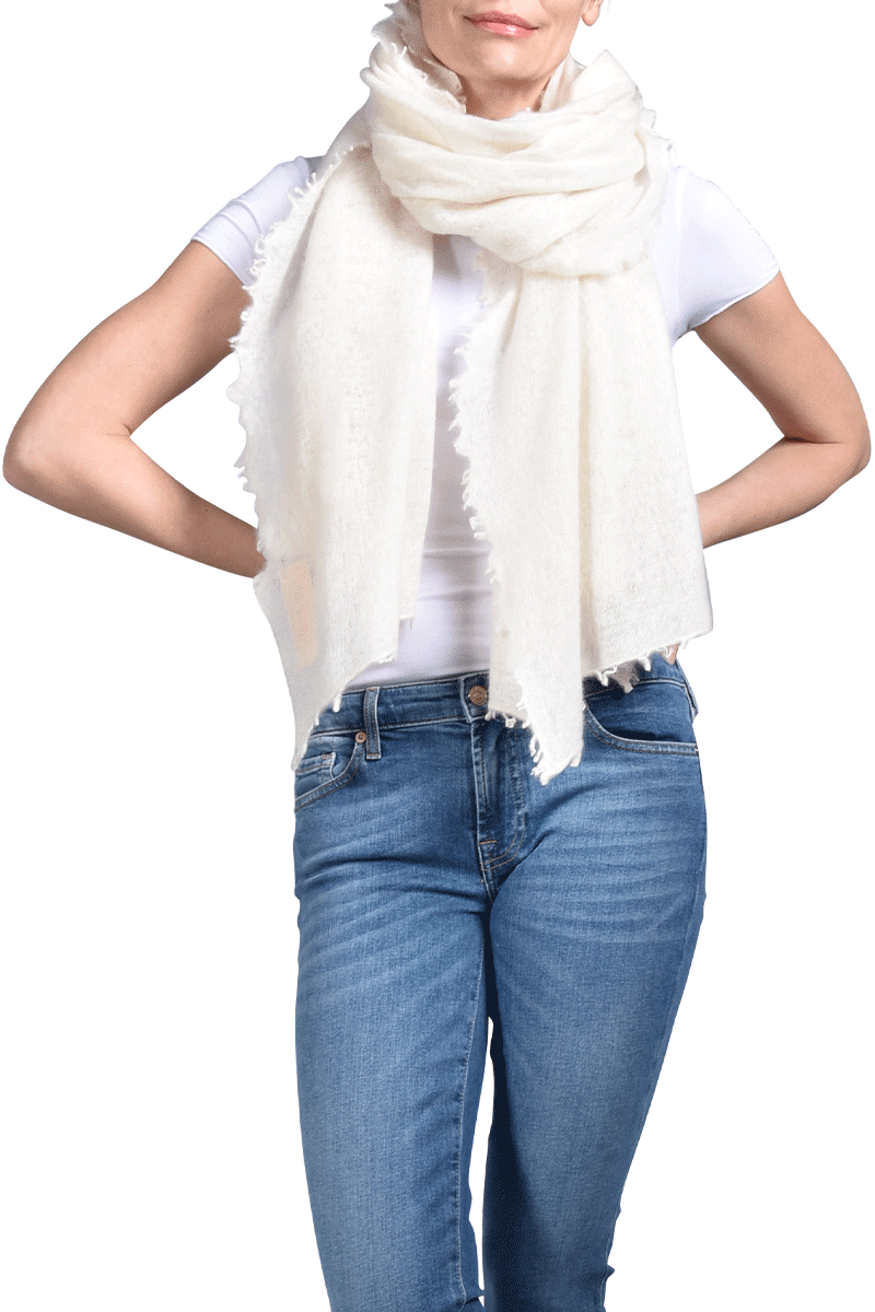 PUR SCHOEN Edles Cashmere-Tuch von PUR SCHOEN, Natur Zeitlich begrenztes Angebot