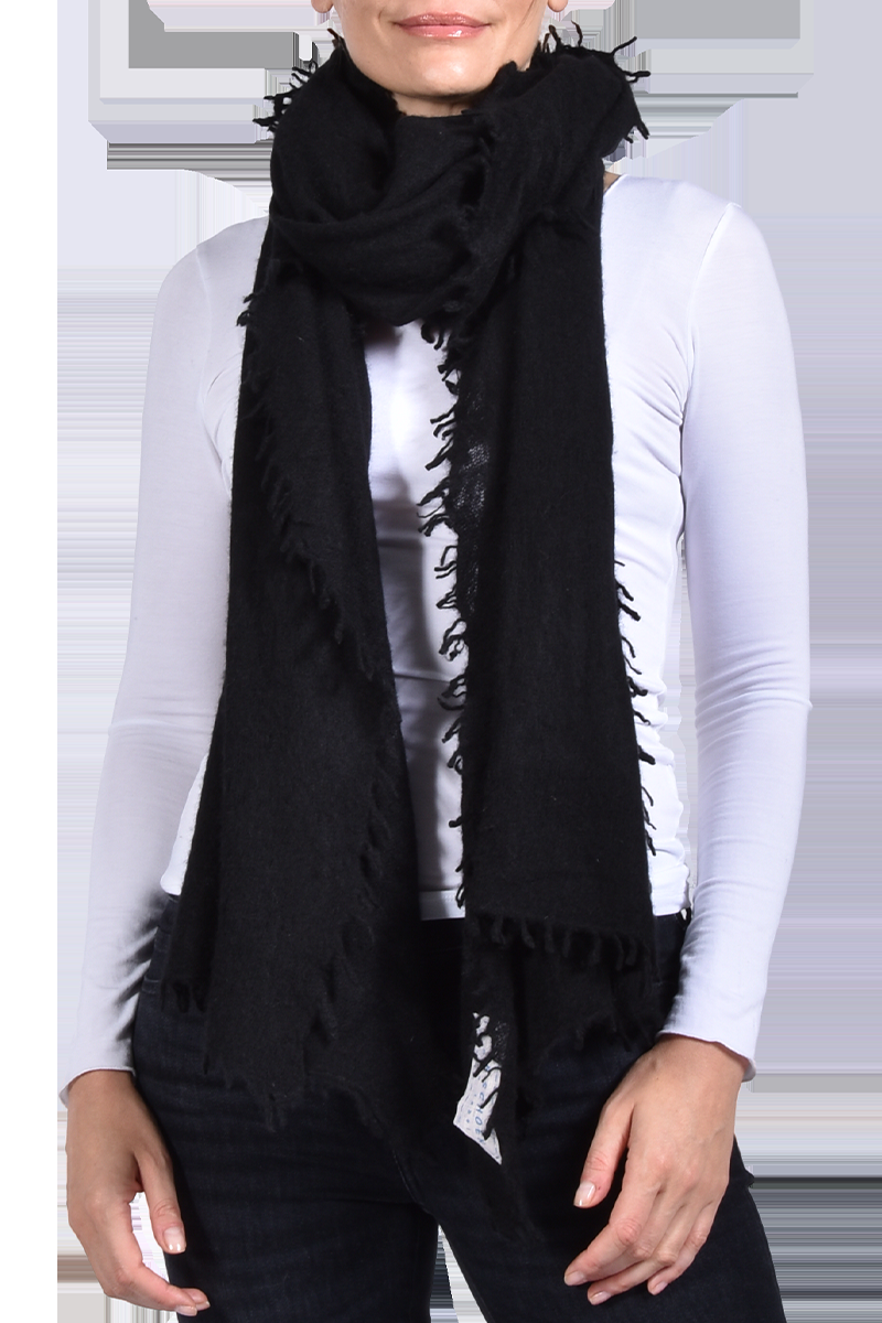PUR SCHOEN Edles Cashmere-Tuch von PUR SCHOEN, Schwarz Exklusive Angebote