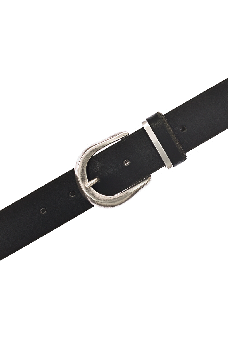 B.BELTS Volledergürtel mit Metallschließe von B.Belt Bis zu 55% Rabatt