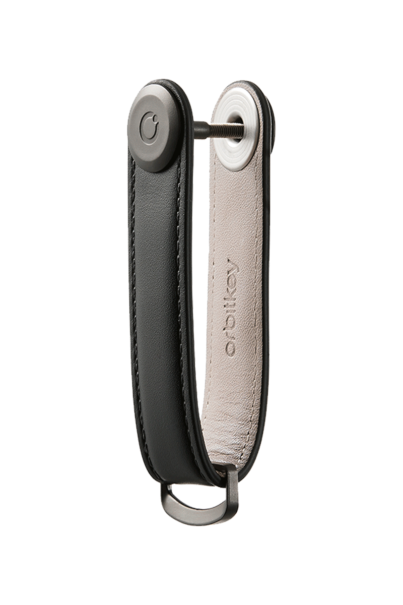 ORBITKEY Schlüsselorganisator aus Leder „Orbitkey 2.0“, Schwarz Speichern exportieren