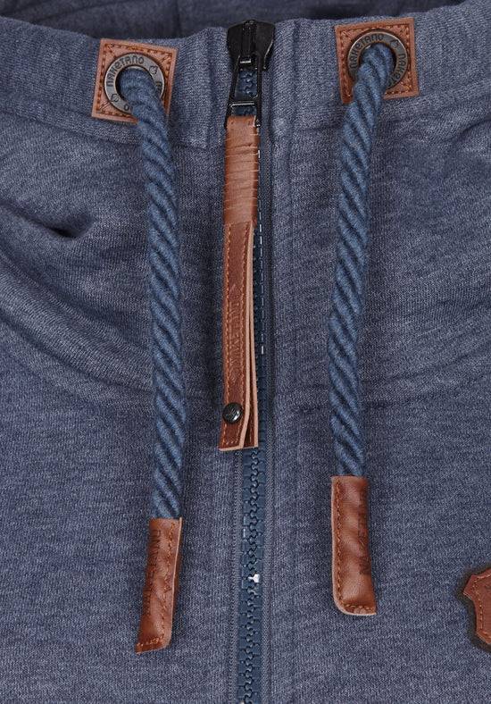 ﻿Naketano Brazzo - Indigo Blue Melange Begrenztes Angebot