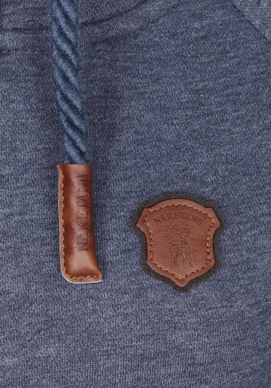 ﻿Naketano Brazzo - Indigo Blue Melange Begrenztes Angebot