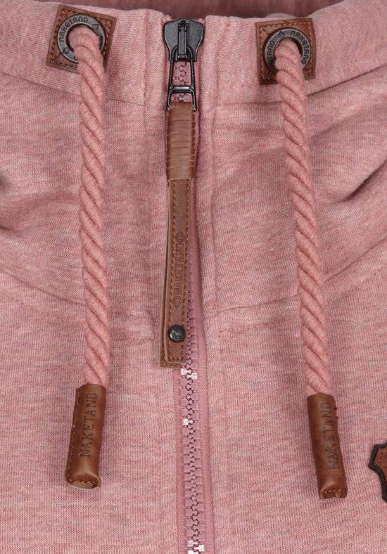 Naketano Brazzo - Schmutzmuschi Pink Melange Saisonschlussverkauf