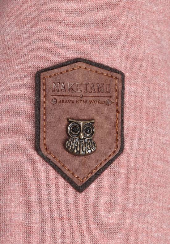 Naketano Brazzo - Schmutzmuschi Pink Melange Saisonschlussverkauf