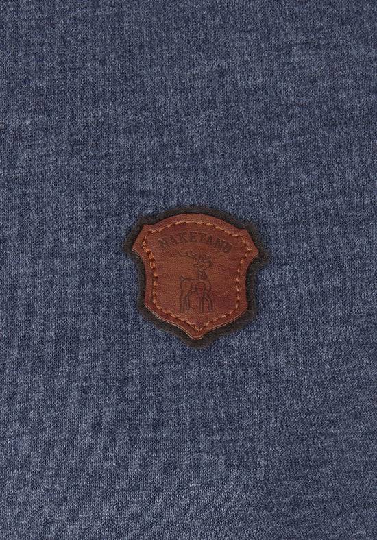 Naketano Krokettenhorst - Indigo Blue Melange Lagerräumung