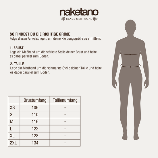 Naketano Krokettenhorst - Indigo Blue Melange Lagerräumung