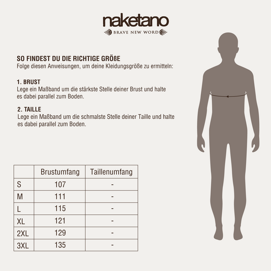 Naketano Rainerius - Indigo Blue Melange Kauf eins, bekomm eins gratis