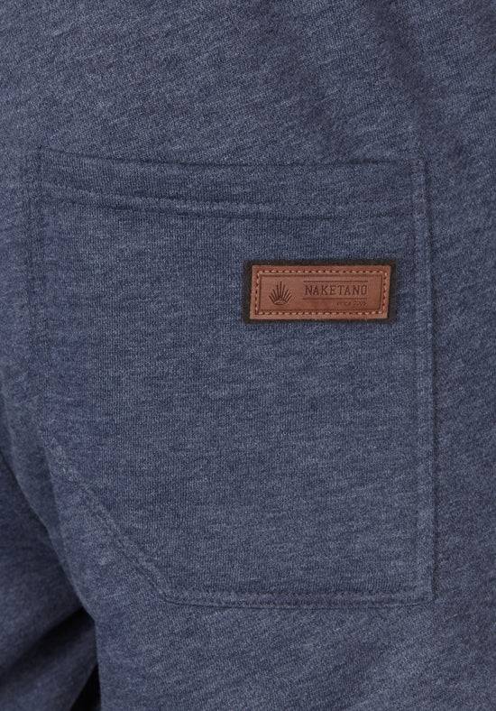 Naketano Schnellbumser 2.0 - Indigo Blue Melange Sonderangebot der Fabrik