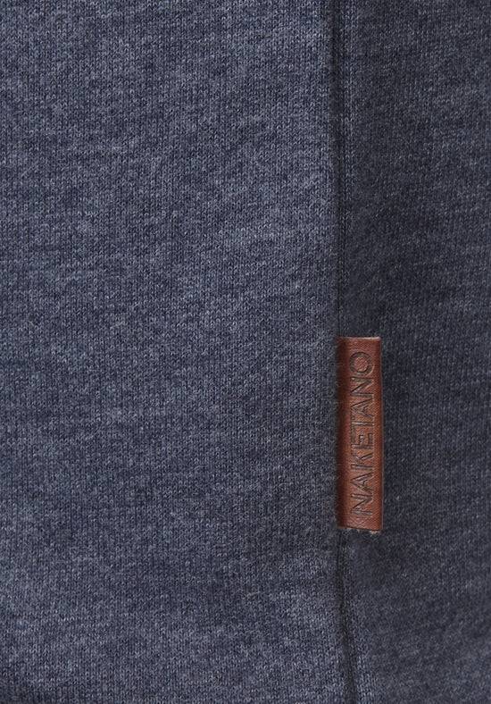 Naketano Schnellbumser 2.0 - Indigo Blue Melange Sonderangebot der Fabrik