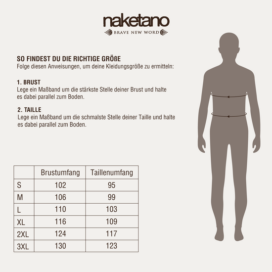 Naketano Adonis II. - Indigo Blue Melange Super Rabatt