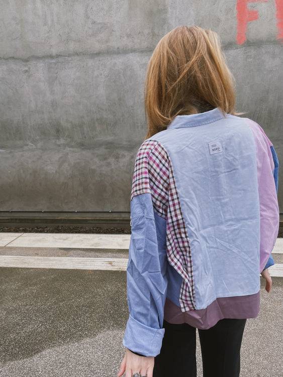 Nonoi Studio Blouson // Rosa + Blau // Onesize Online Shopping