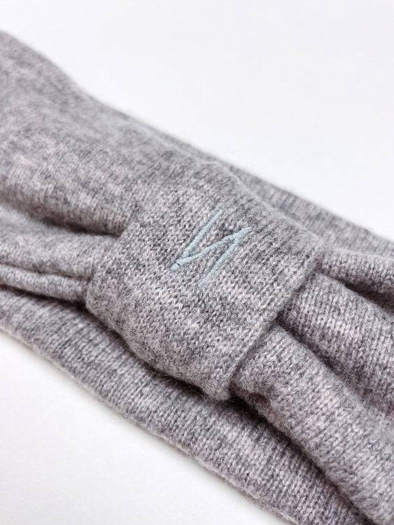 Nonoi Studio STIRNBAND "EVEREST" GRAU // KASCHMIR Bis zu 55% Rabatt