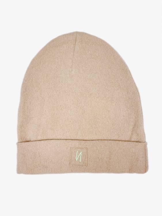 Nonoi Studio HELLBRAUNE MÜTZE "MILANO" AUS KASCHMIR // UNISEX Outlet