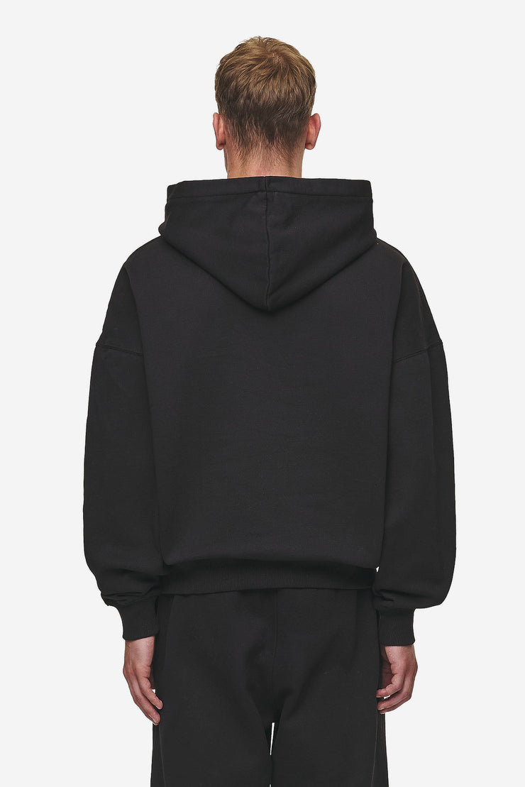 Pegador Logo Boxy Hoodie Washed Black Exklusivangebot
