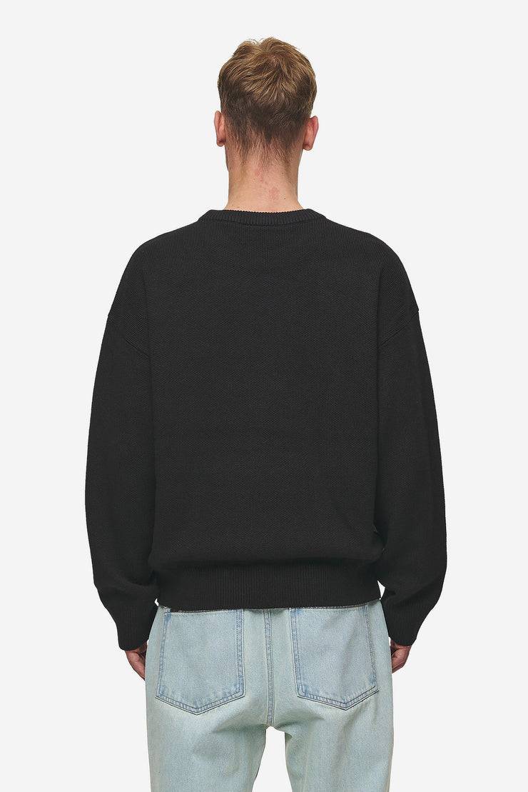 Pegador Logo Oversized Knit Sweater Black Preisnachlass