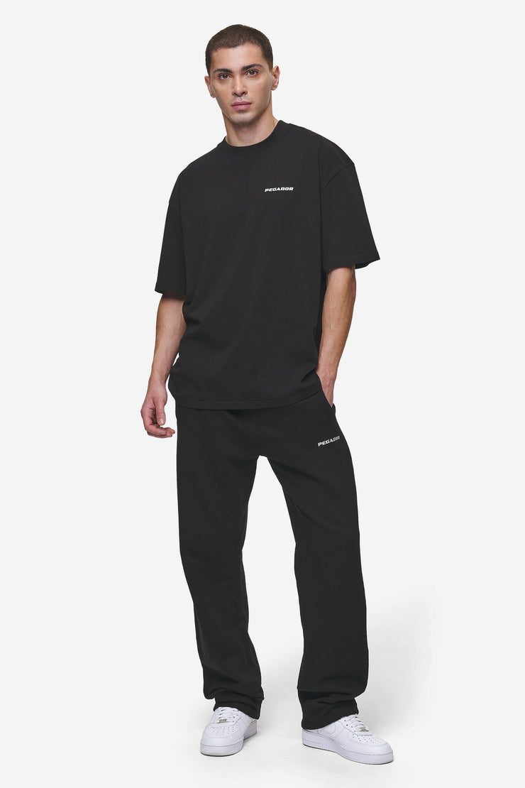Pegador Logo Oversized Tee Washed Black Saisonschlussverkauf