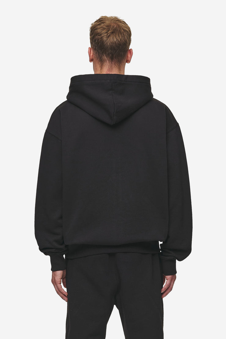 Pegador Logo Oversized Sweat Jacket Washed Black Weihnachtsangebot