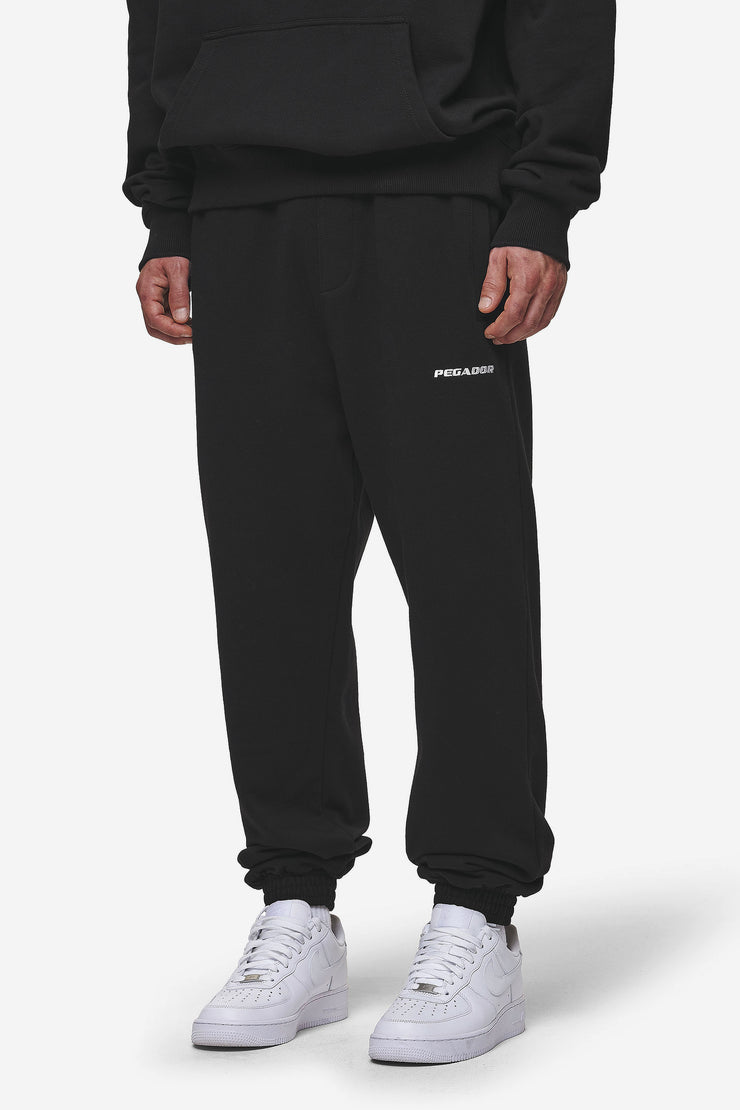 Pegador Logo Heavy Sweat Jogger Washed Black Muttertagsangebot