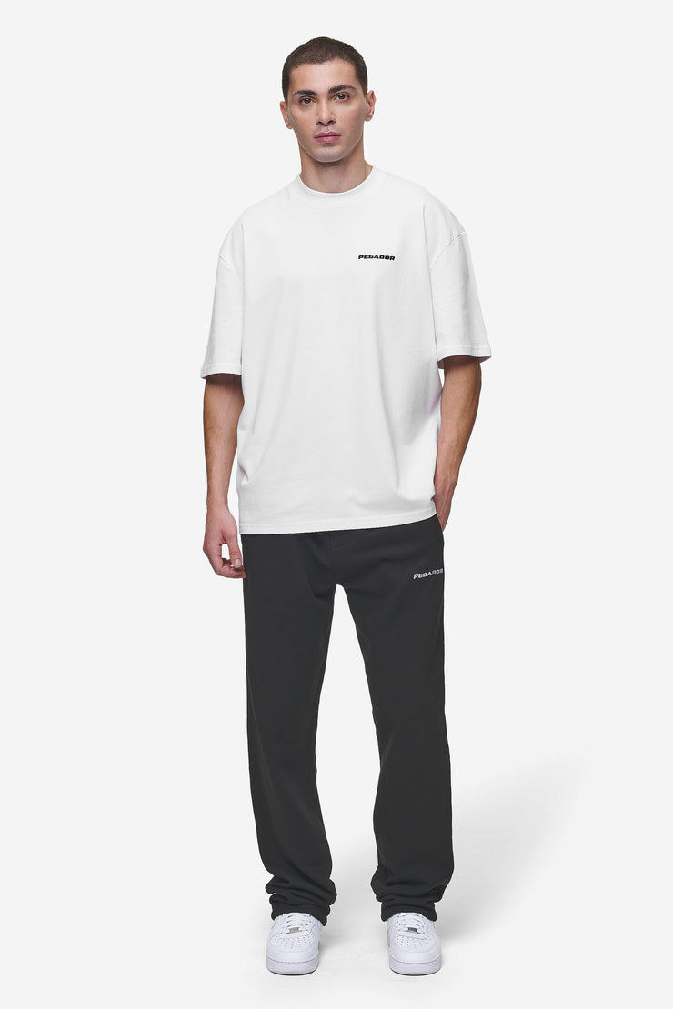 Pegador Logo Wide Sweat Pants Washed Black Vatertagsangebot