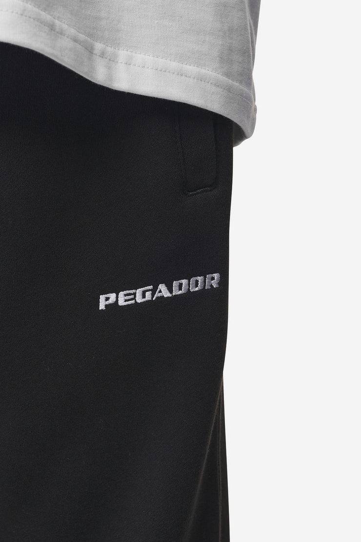 Pegador Logo Wide Sweat Pants Washed Black Vatertagsangebot