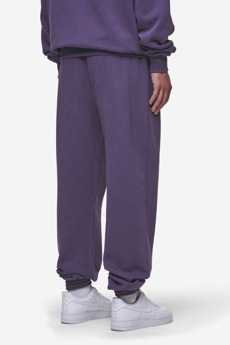 Pegador Logo Heavy Sweat Jogger Washed Deep Purple Heißer Verkauf