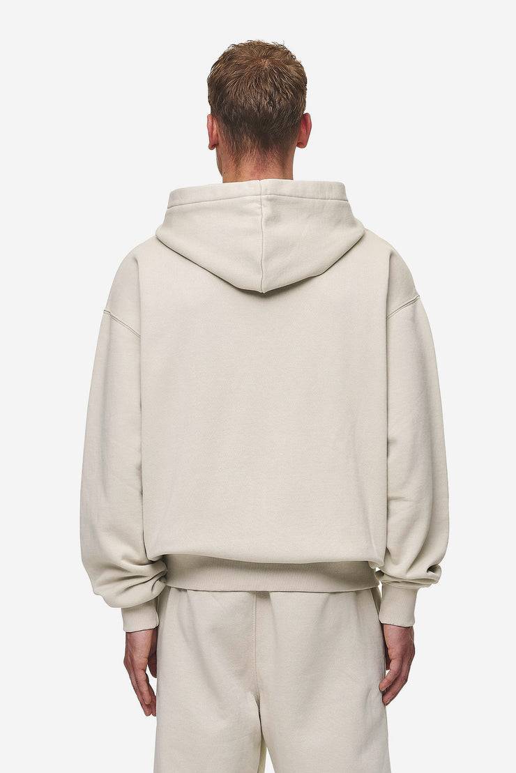 Pegador Logo Oversized Sweat Jacket Washed Light Beige Neueste Mode