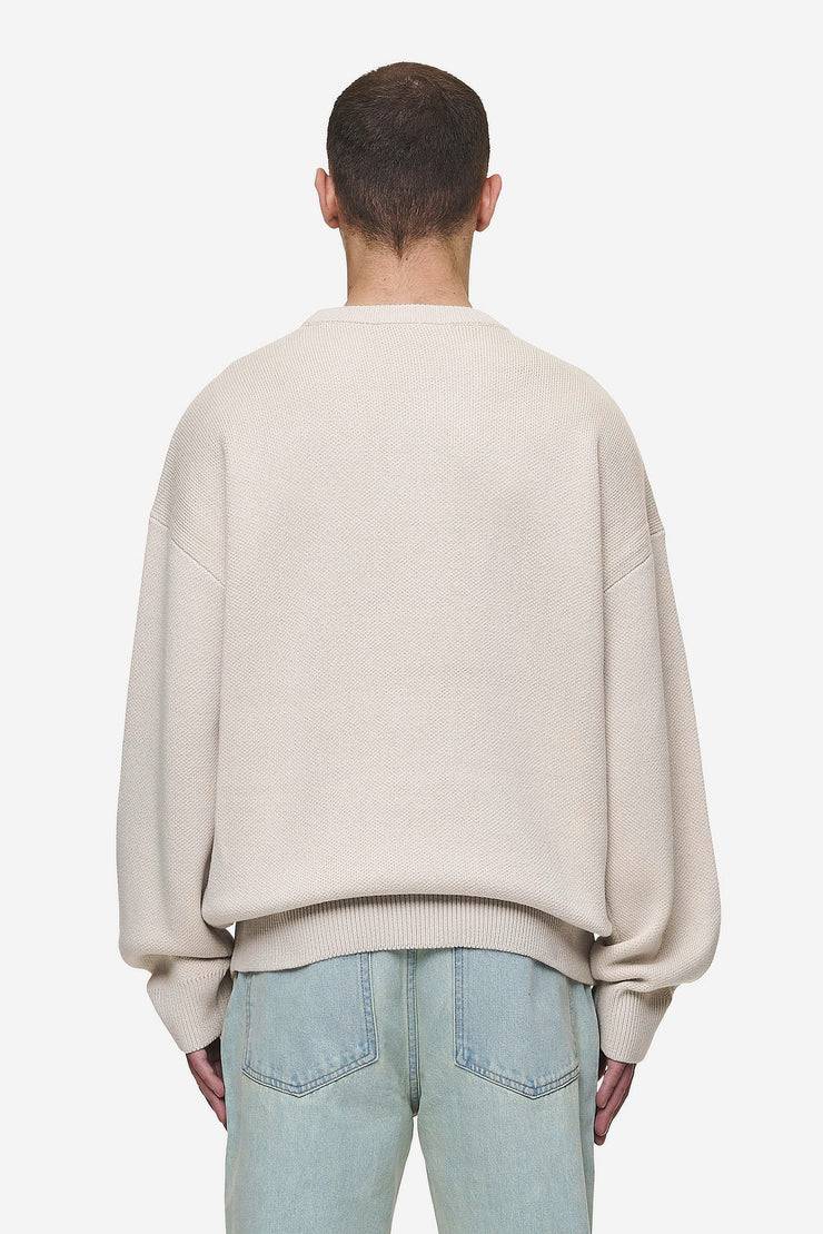 Pegador Logo Oversized Knit Sweater Light Beige Exklusive Angebote