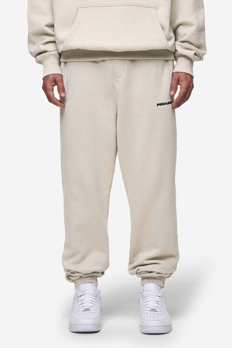 Pegador Logo Heavy Sweat Jogger Washed Light Beige Große Rabatte