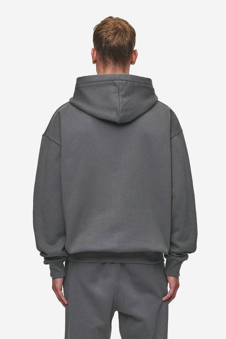 Pegador Logo Oversized Sweat Jacket Washed Anthracite Bestseller