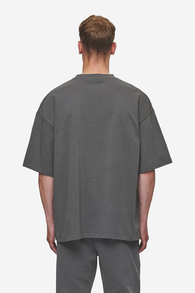 Pegador Logo Boxy Tee Washed Anthracite Tägliche Deals