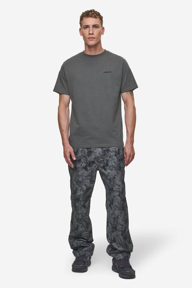 Pegador Bane Slim Tee Washed Anthracite Sonderangebote