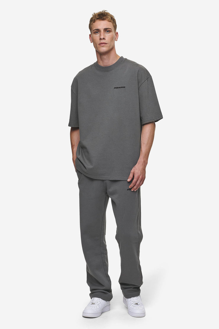 Pegador Logo Wide Sweat Pants Washed Anthracite Riesige Ersparnisse