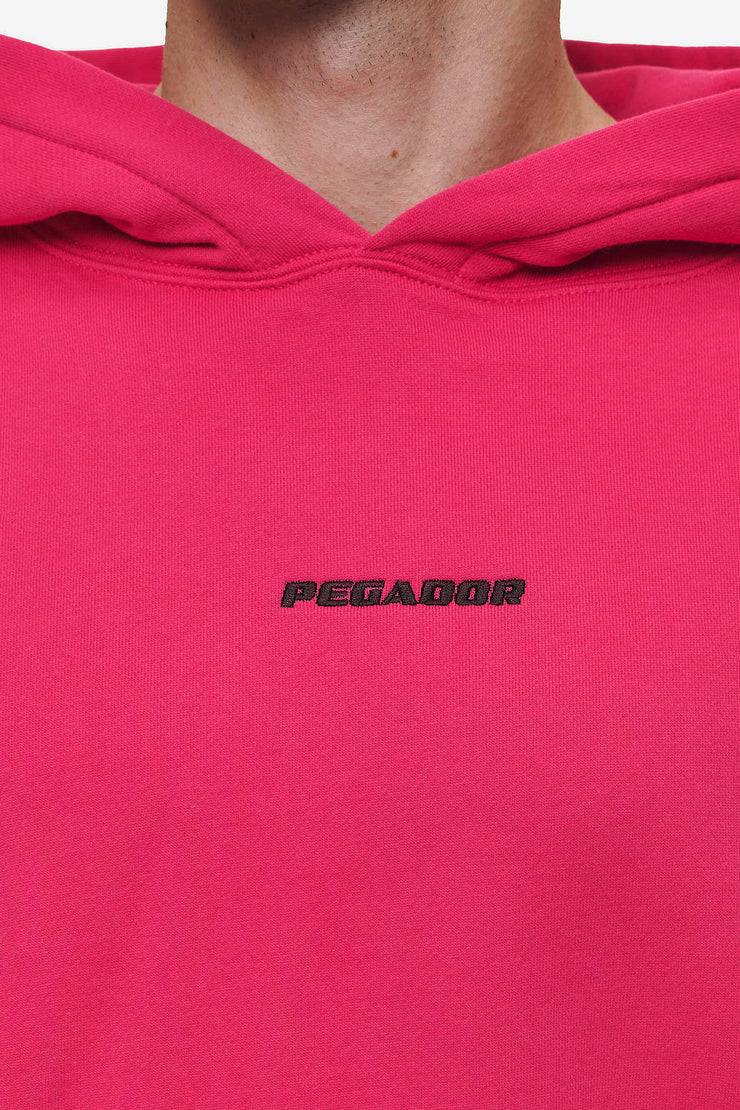 Pegador Logo Boxy Hoodie Washed Virtual Pink VIP-Rabatte