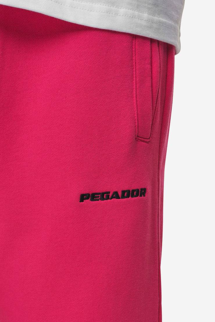 Pegador Logo Wide Sweat Pants Washed Virtual Pink Tiefpreis