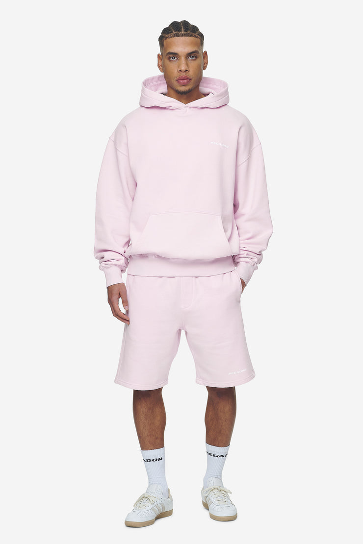 Pegador Logo Oversized Hoodie Washed Bubblegum White Gum Super Sparpreis