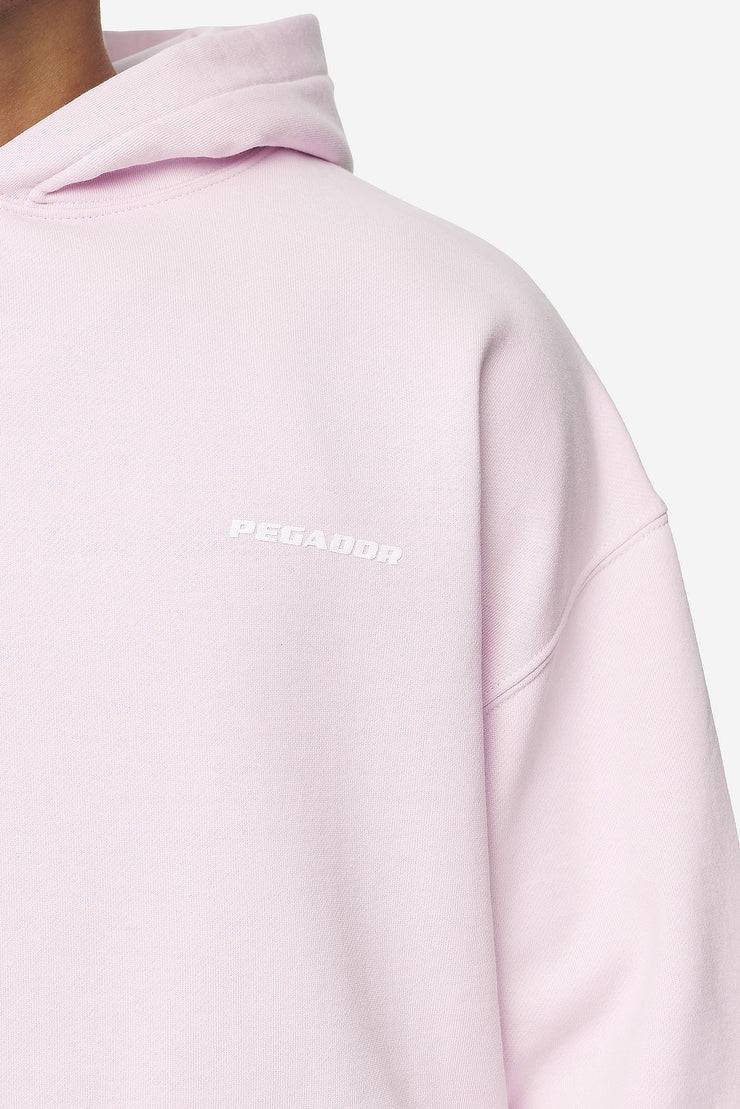 Pegador Logo Oversized Hoodie Washed Bubblegum White Gum Super Sparpreis