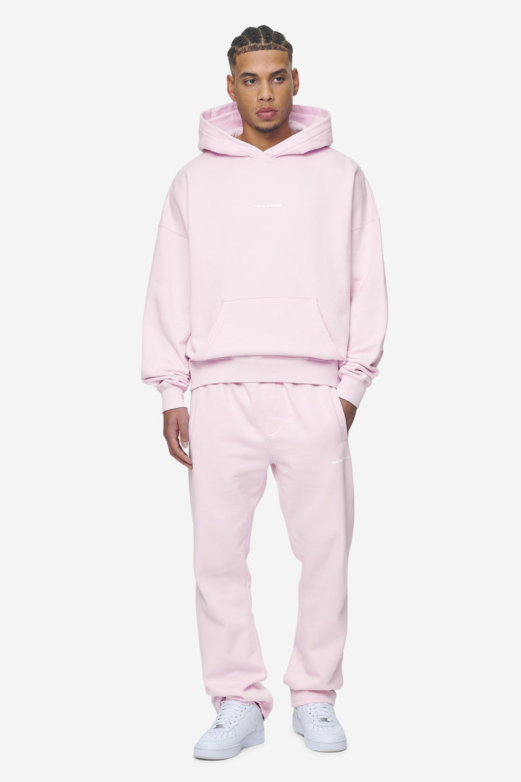 Pegador Logo Boxy Hoodie Washed Bubblegum White Gum Kostenlose Rückgabe