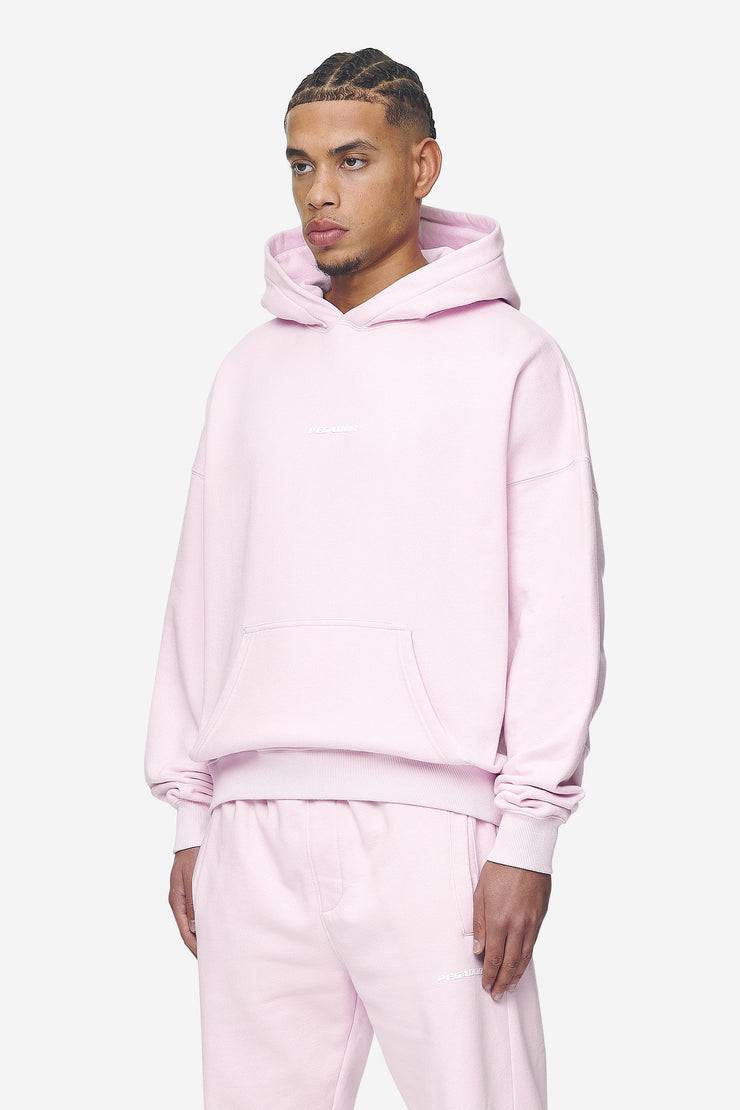 Pegador Logo Boxy Hoodie Washed Bubblegum White Gum Kostenlose Rückgabe
