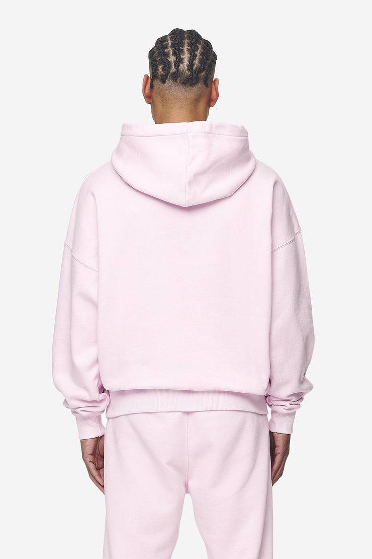 Pegador Logo Boxy Hoodie Washed Bubblegum White Gum Kostenlose Rückgabe