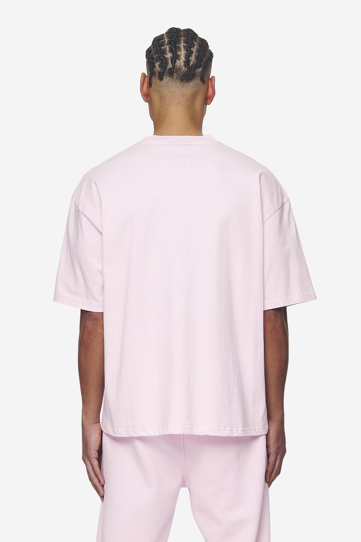Pegador Logo Boxy Tee Washed Bubblegum White Gum Begrenzte Freigabe