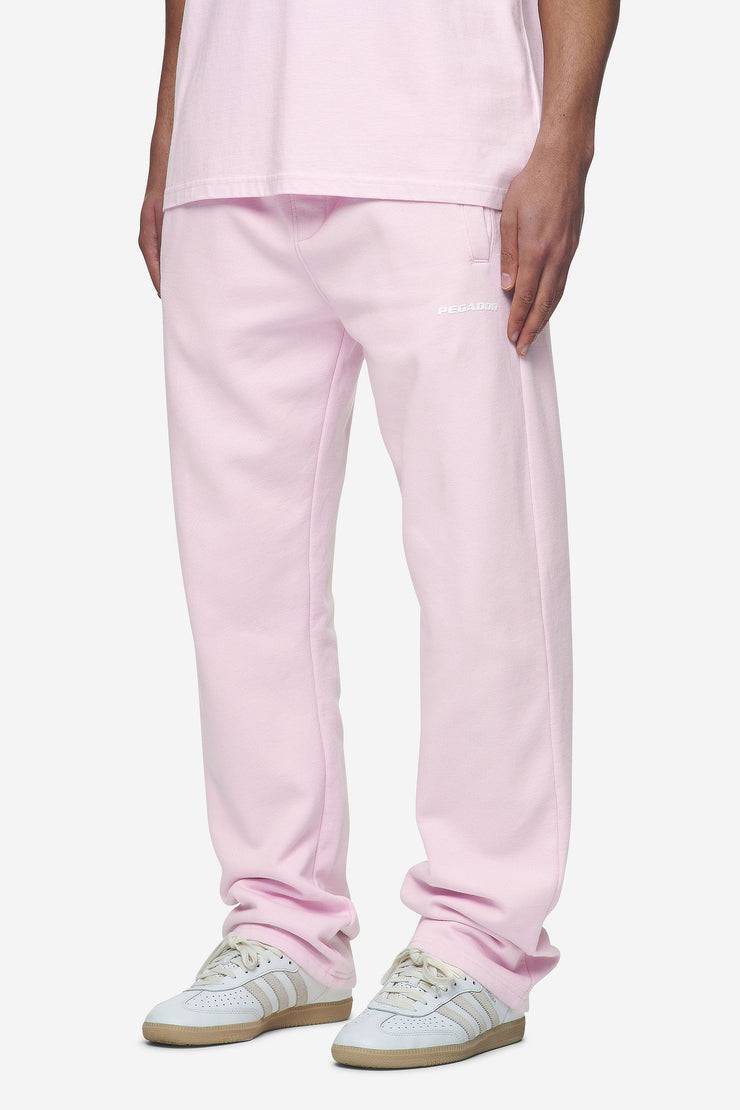 Pegador Logo Wide Sweat Pants Washed Bubblegum White Gum JETZT KAUFEN