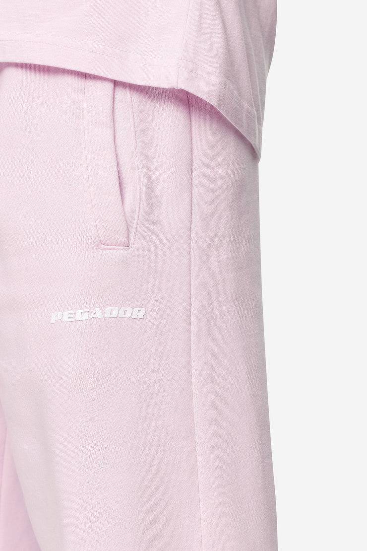 Pegador Logo Wide Sweat Pants Washed Bubblegum White Gum JETZT KAUFEN
