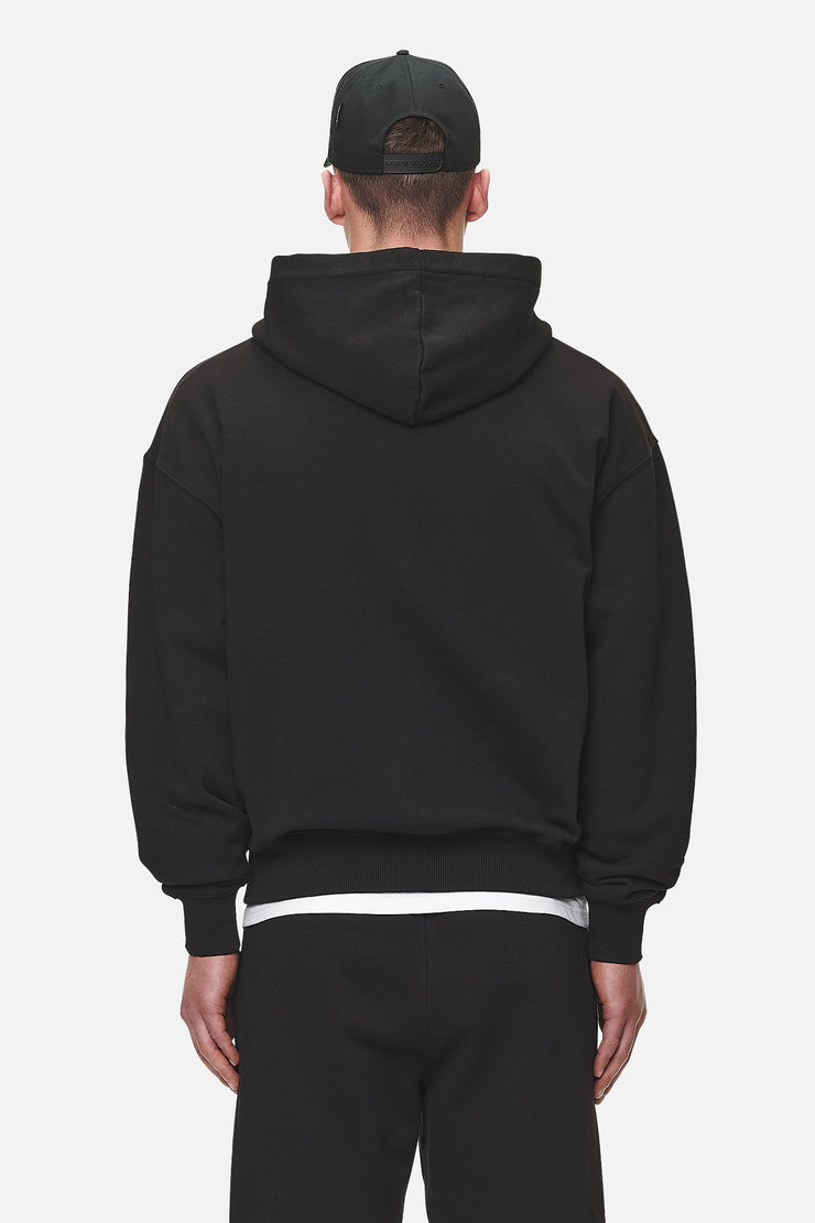 Pegador Logo Oversized Hoodie Washed Black White Gum Letzte 2 Tage
