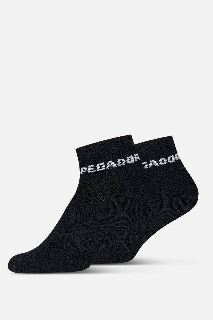 Pegador Logo Socks Low Black White Bis zu 55% Rabatt