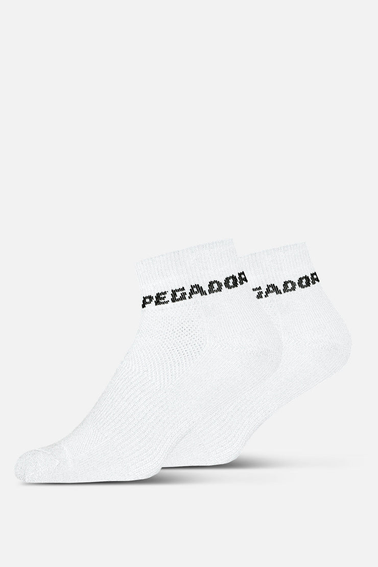 Pegador Logo Socks Low White Black Discount Store für neue Produkte