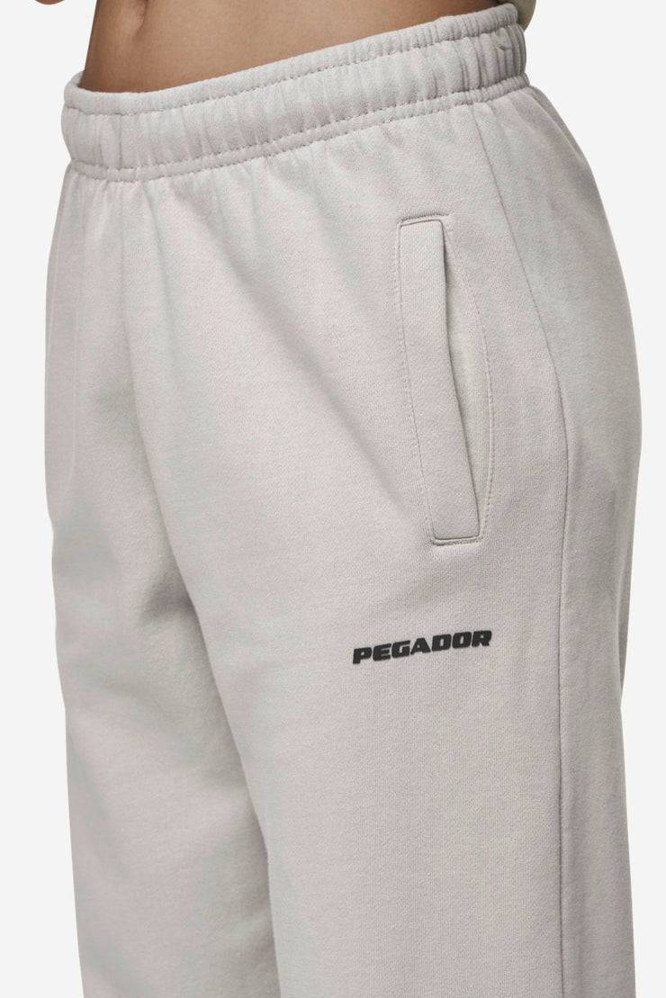 Pegador Villa High Waisted Sweat Pants Washed Moon Grey Black Gum Begrenzt auf 3 Tage