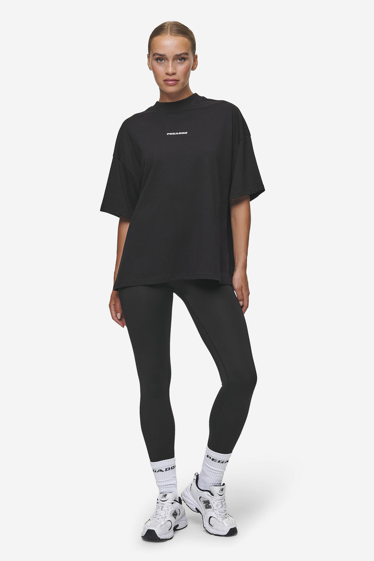 Pegador Bracy Heavy Oversized Tee Black White Gum Verkauf