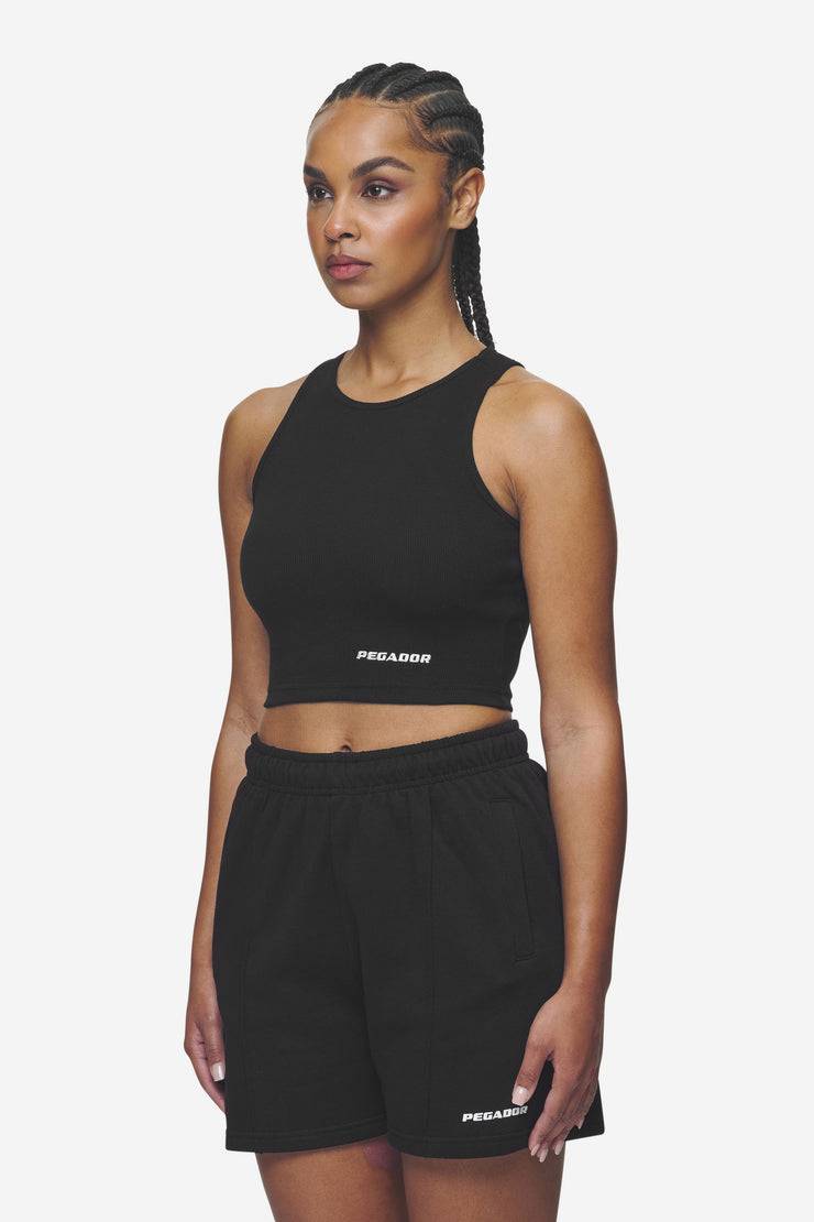 Pegador Ayla Crop Top Black White Hotsell